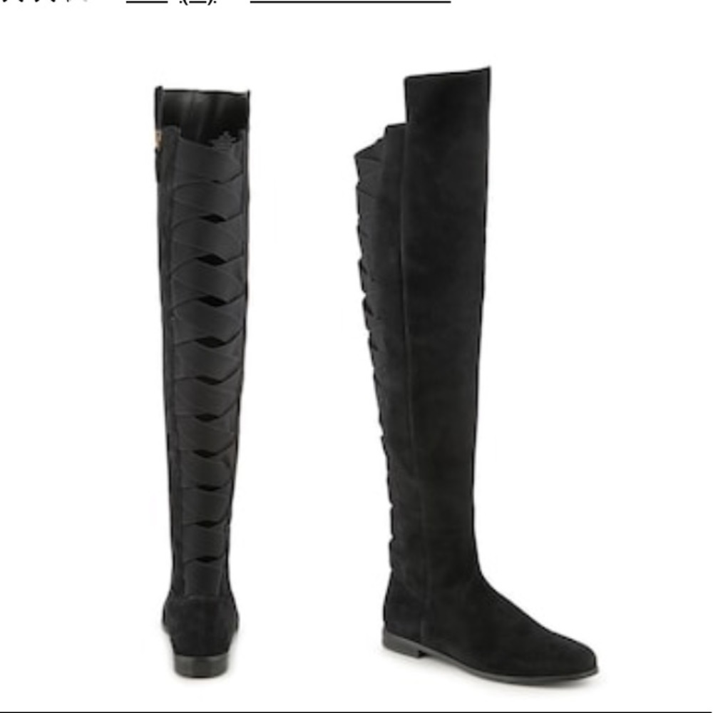 New Nine West eltynn over knee suede boots